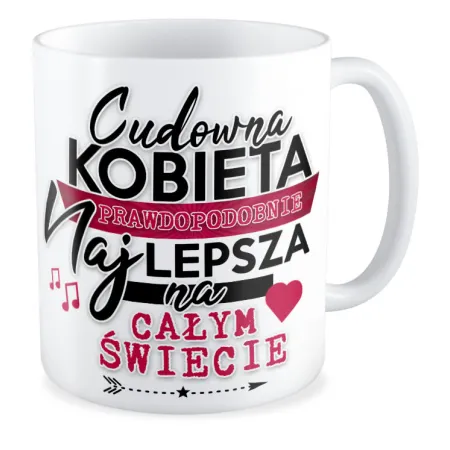 Kubek na DZIEŃ KOBIET Najlepsza na całym świecie